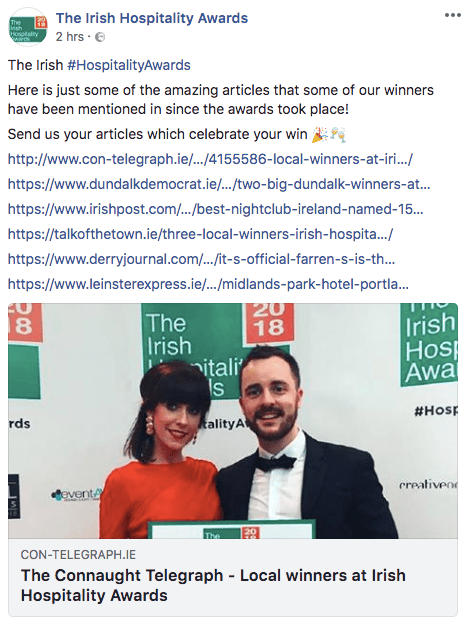 Irish Hospitality Awards